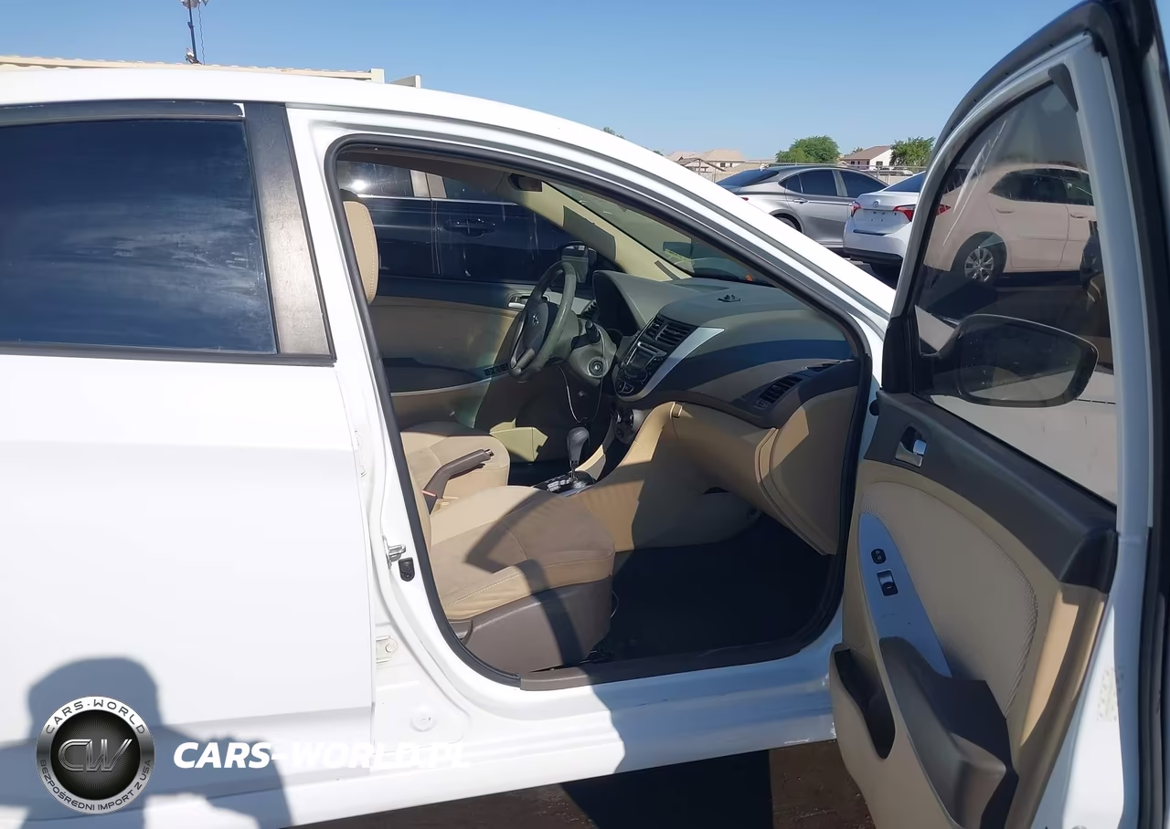 2013 Hyundai Accent Gls VIN:KMHCT4AE1DU447713 - 5