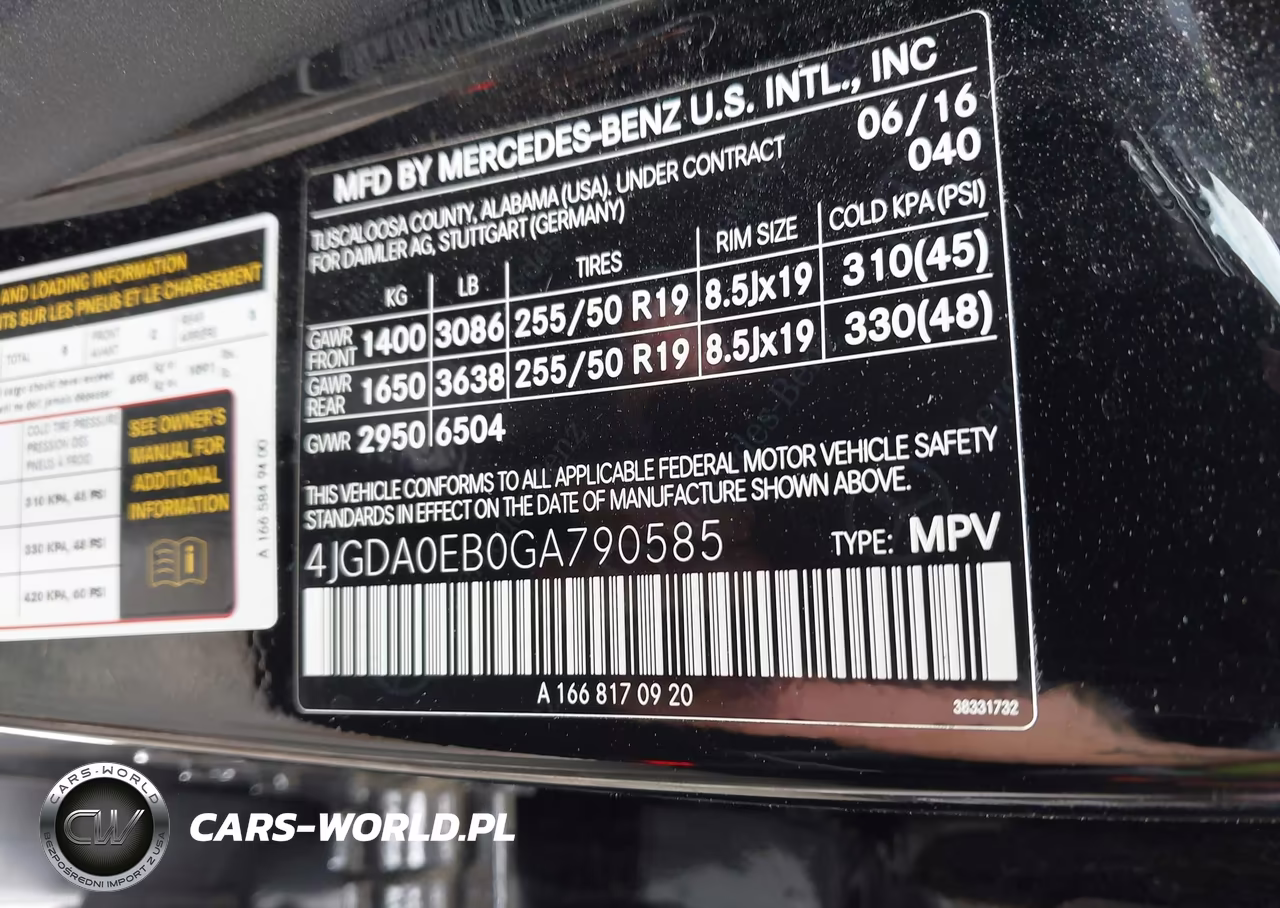 2016 Mercedes-Benz Gle 300D 4Matic VIN:4JGDA0EB0GA790585 - 9