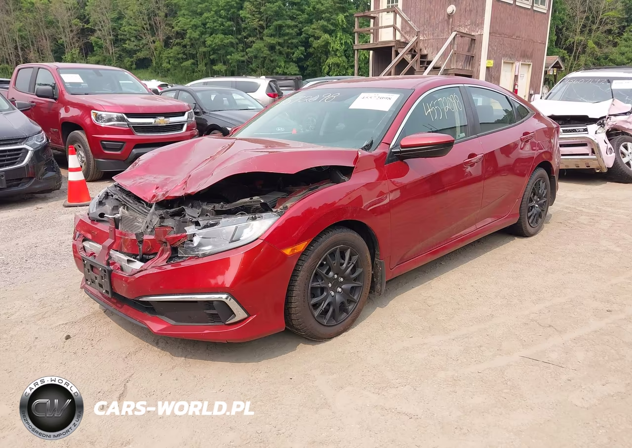 2020 Honda Civic Lx VIN:19XFC2F60LE209551 - 2