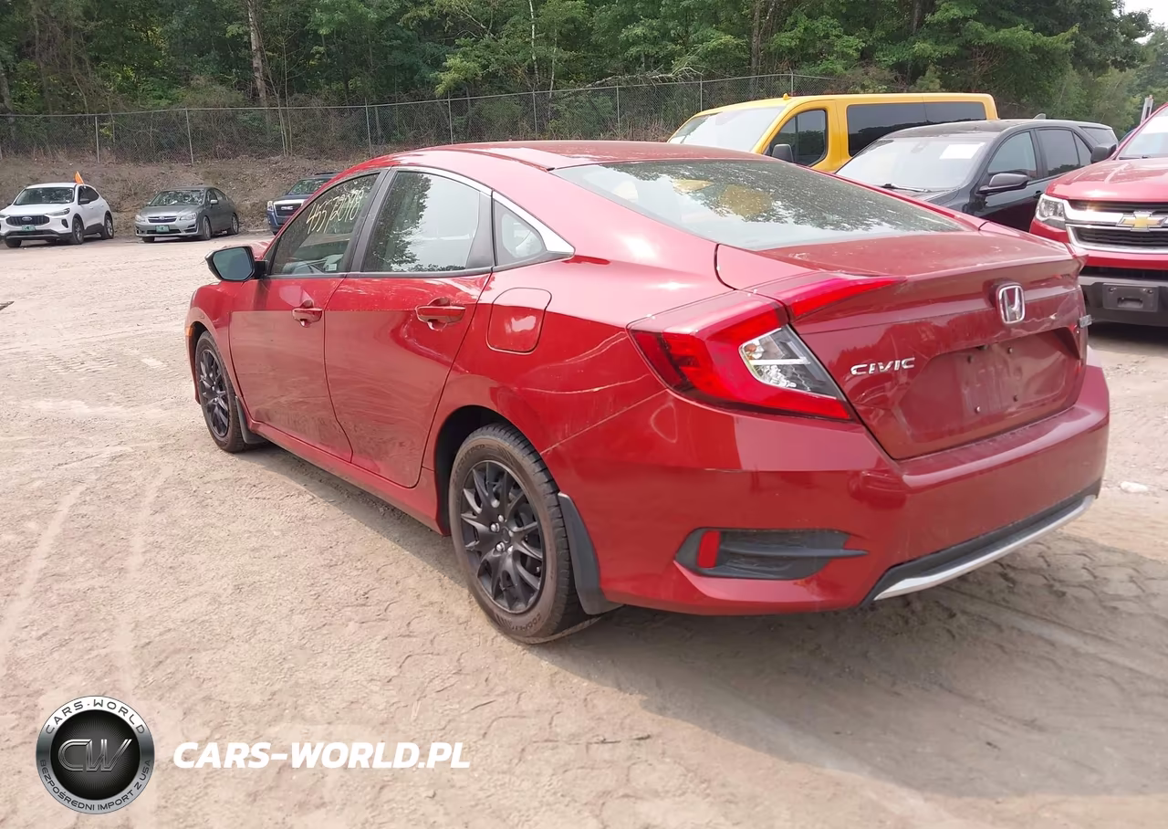 2020 Honda Civic Lx VIN:19XFC2F60LE209551 - 3