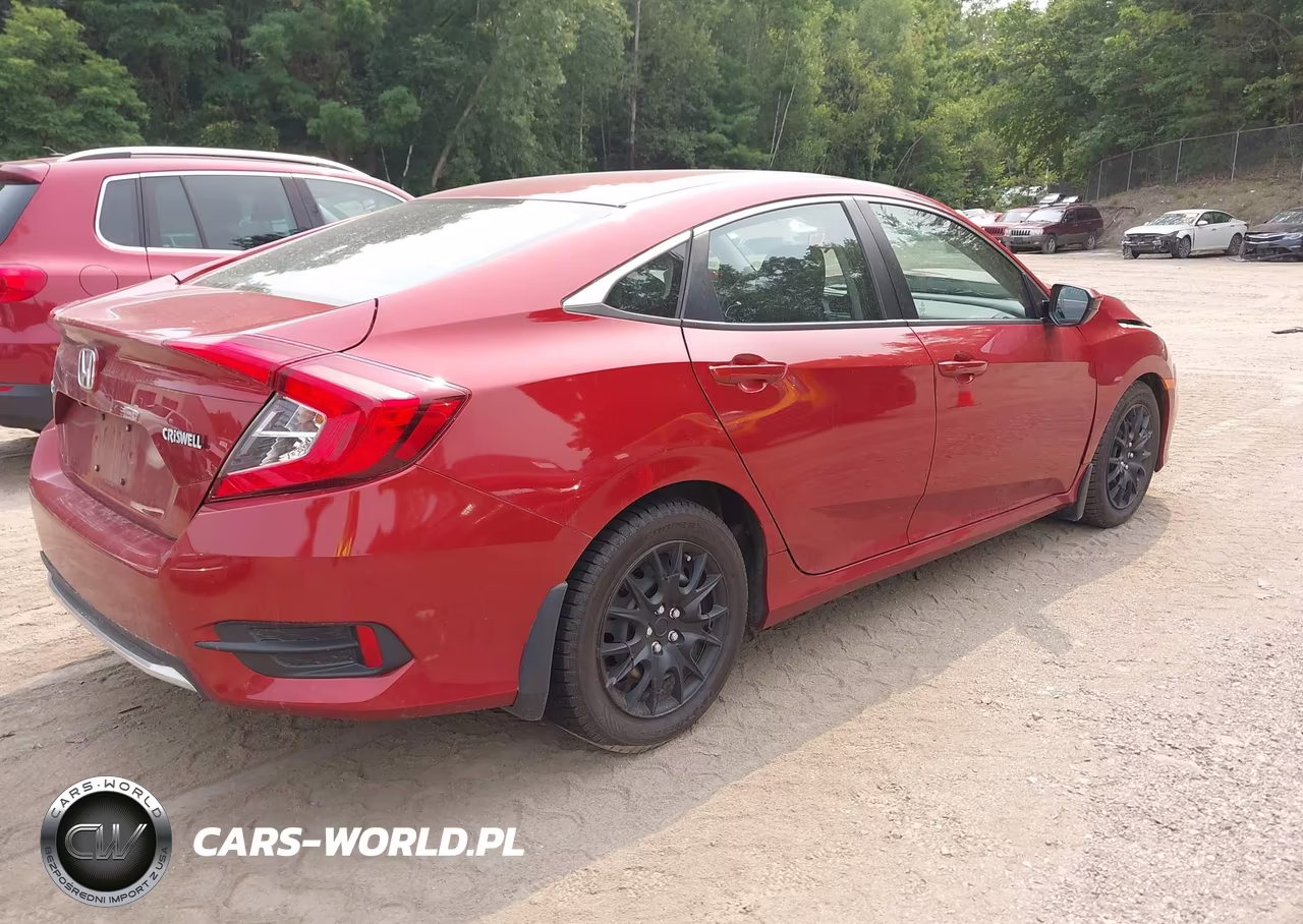 2020 Honda Civic Lx VIN:19XFC2F60LE209551 - 4
