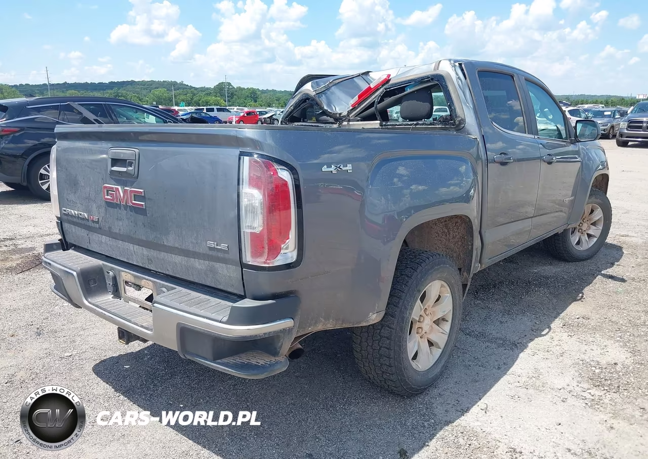 2018 GMC Canyon Sle VIN:1GTG6CEN0J1187500 - 4
