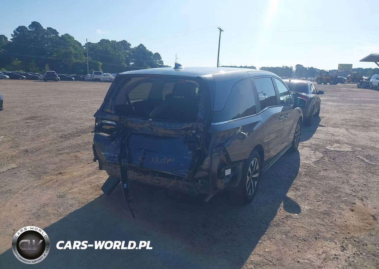 2025 Honda Odyssey Ex-L VIN:5FNRL6H6XSB082575 - 4
