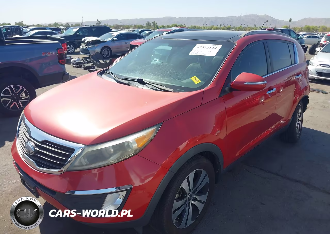 2013 Kia Sportage Ex VIN:KNDPC3A21D7442371 - 2