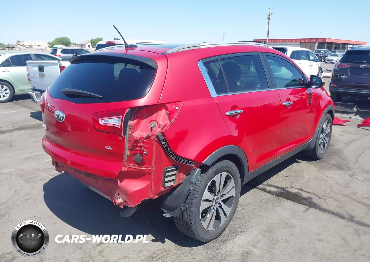 2013 Kia Sportage Ex VIN:KNDPC3A21D7442371 - 4