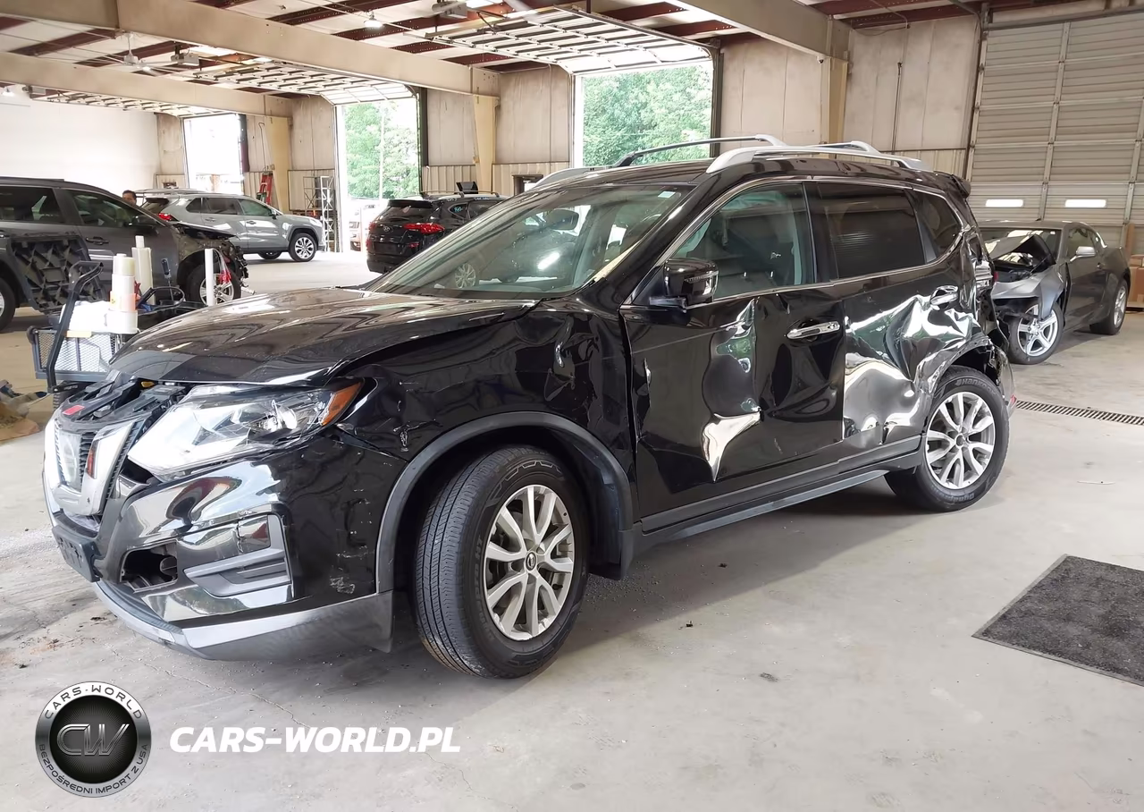 2017 Nissan Rogue Sv VIN:KNMAT2MV2HP581436 - 2