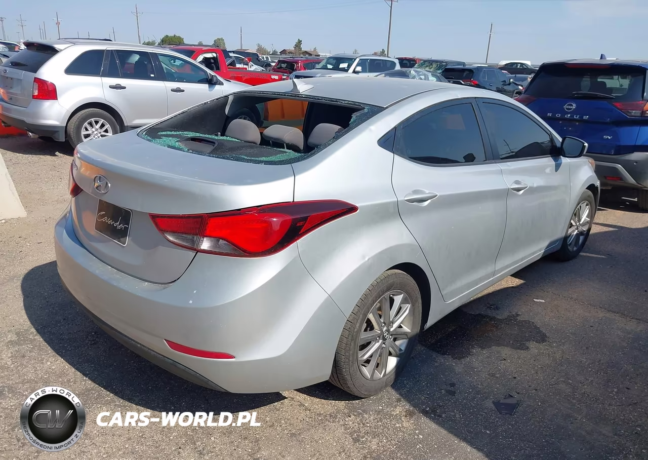 2015 Hyundai Elantra Se VIN:5NPDH4AE6FH618947 - 4