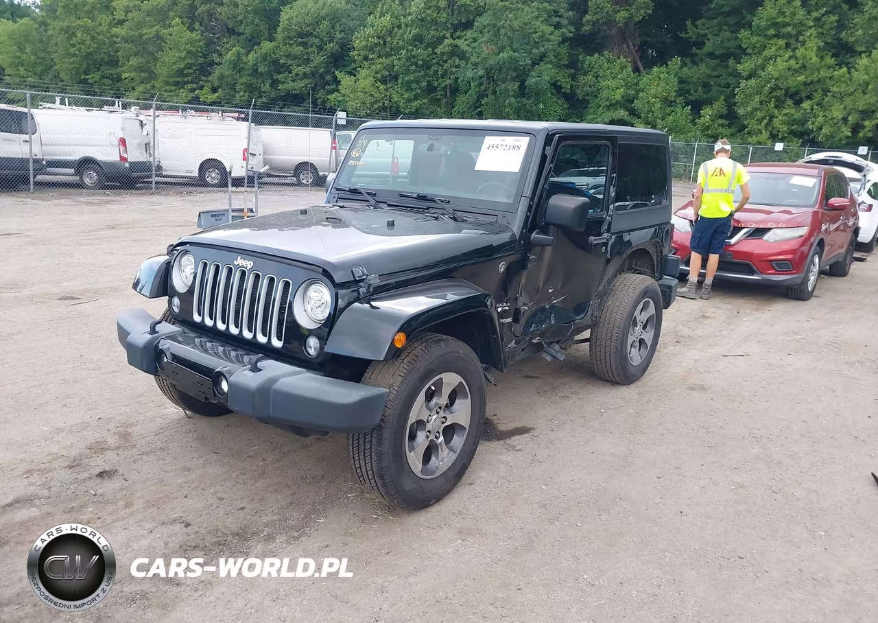 2018 Jeep Wrangler Jk Sahara 4X4 VIN:1C4AJWBG4JL852415 - 2