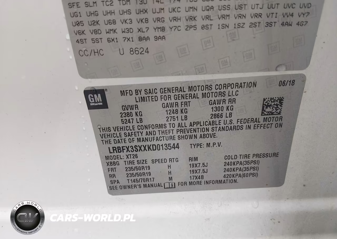 2019 Buick Envision Awd Premium I VIN:LRBFX3SXXKD013544 - 9