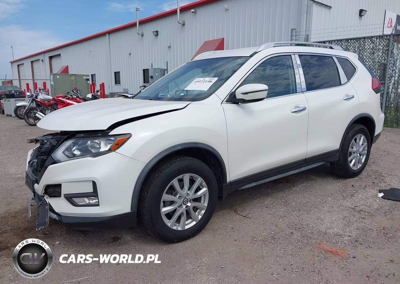 2017 Nissan Rogue Sv VIN:JN8AT2MV9HW270838 - 2