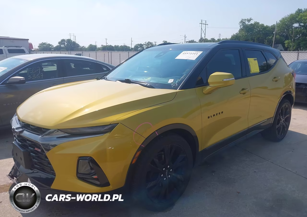 2022 Chevrolet Blazer Fwd Rs VIN:3GNKBERS4NS139026 - 2