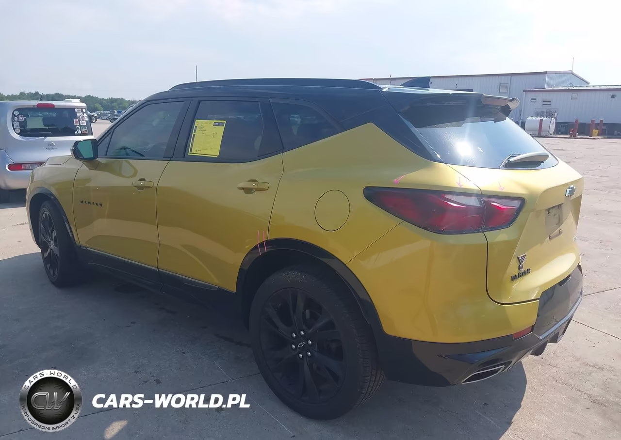 2022 Chevrolet Blazer Fwd Rs VIN:3GNKBERS4NS139026 - 3