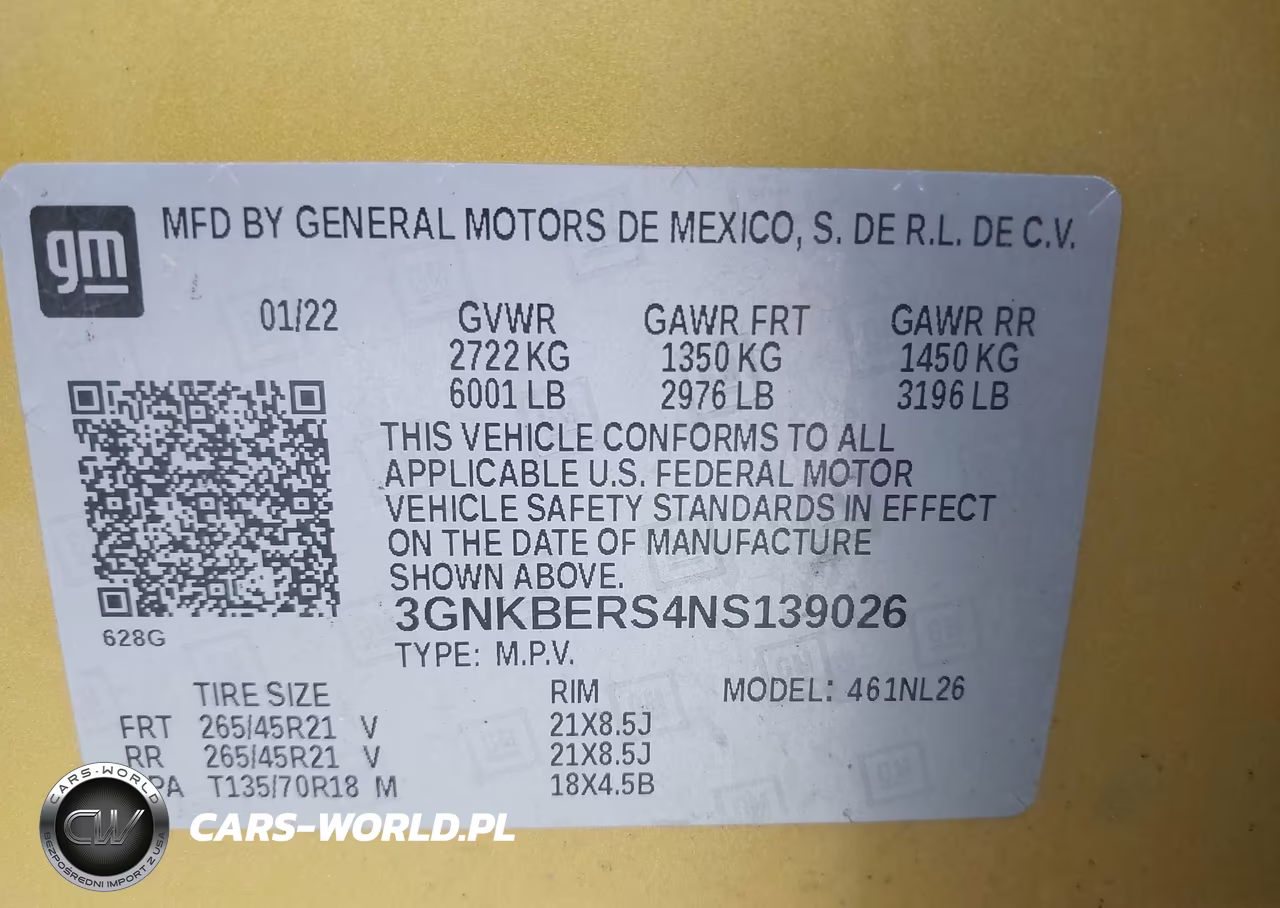 2022 Chevrolet Blazer Fwd Rs VIN:3GNKBERS4NS139026 - 9