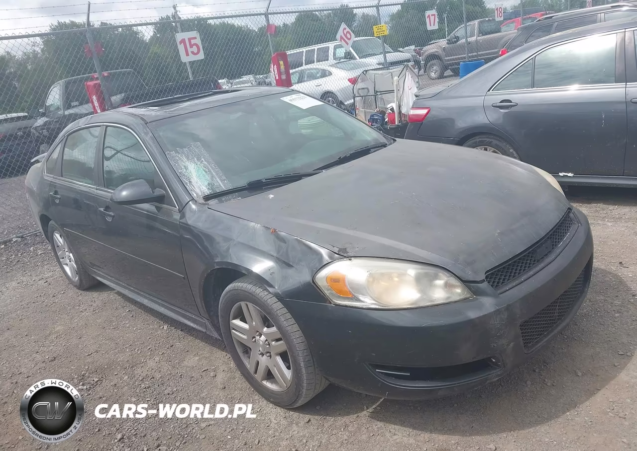 2013 Chevrolet Impala Lt VIN:2G1WG5E35D1186773 - 1
