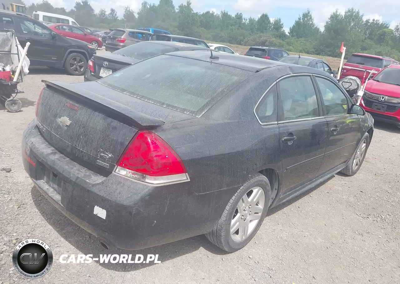 2013 Chevrolet Impala Lt VIN:2G1WG5E35D1186773 - 4