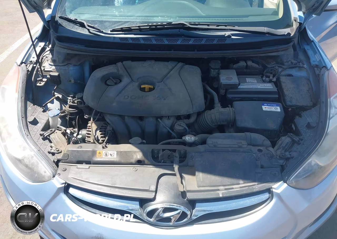 2013 Hyundai Elantra Gls VIN:KMHDH4AE6DU540796 - 10