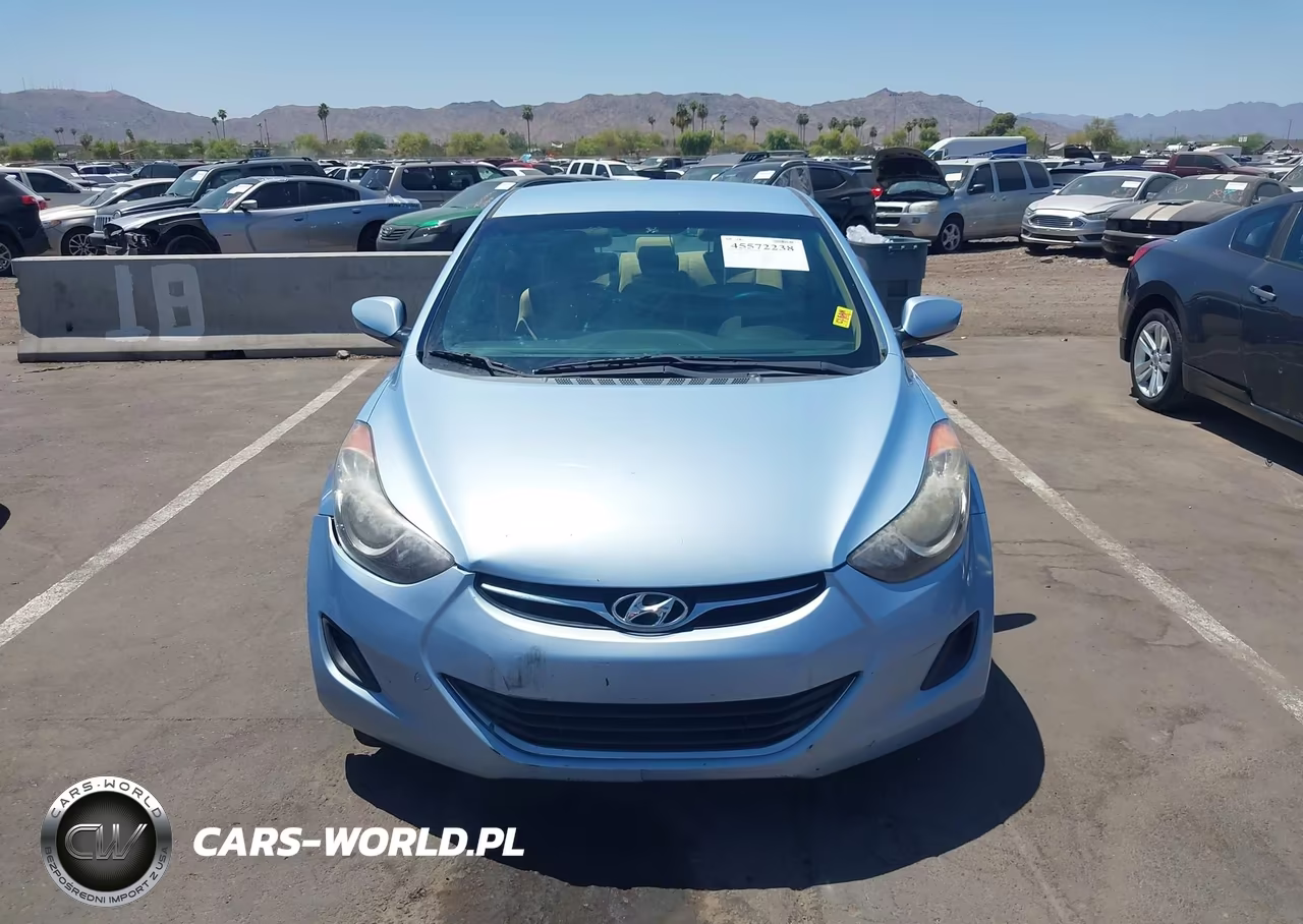 2013 Hyundai Elantra Gls VIN:KMHDH4AE6DU540796 - 12