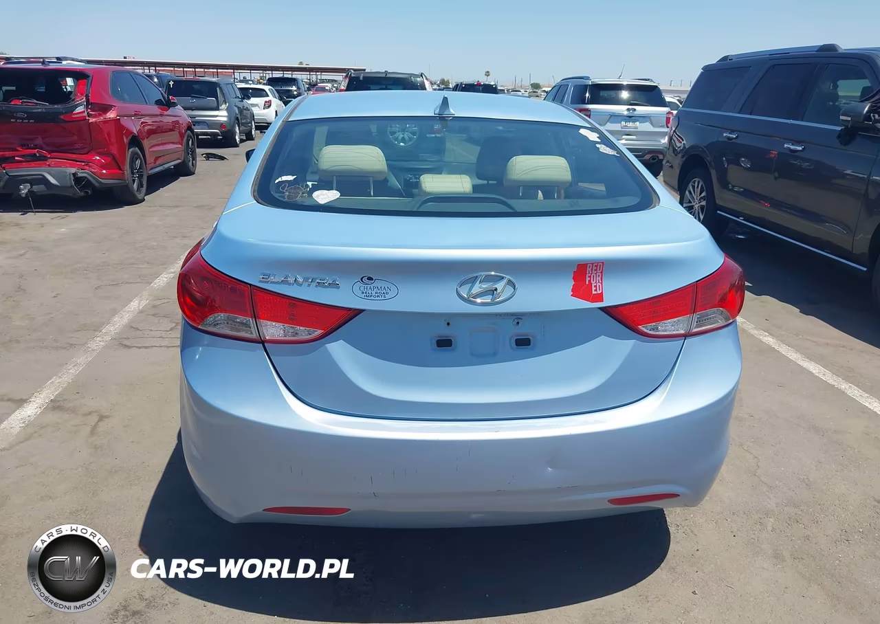 2013 Hyundai Elantra Gls VIN:KMHDH4AE6DU540796 - 16
