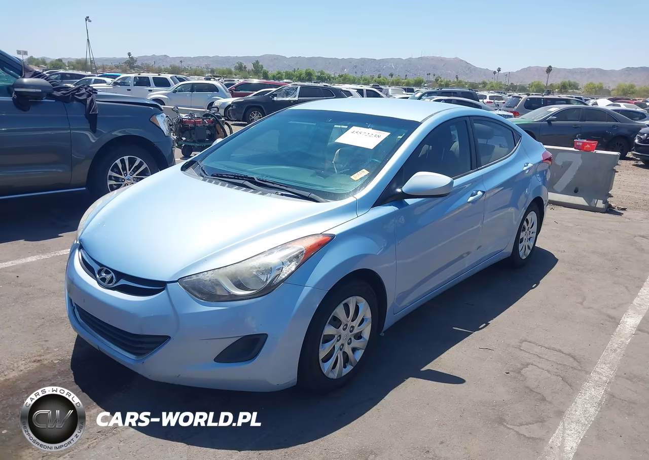 2013 Hyundai Elantra Gls VIN:KMHDH4AE6DU540796 - 2