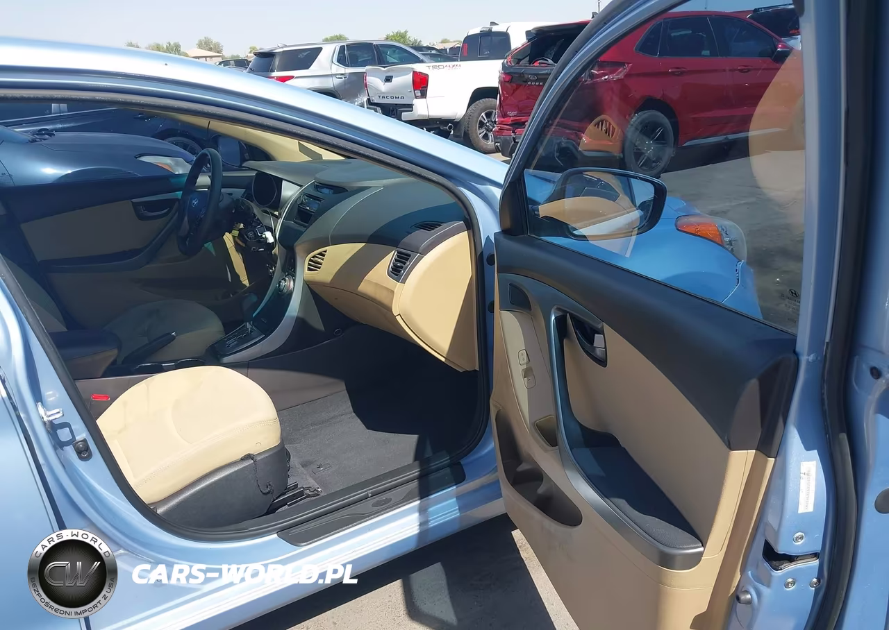 2013 Hyundai Elantra Gls VIN:KMHDH4AE6DU540796 - 5