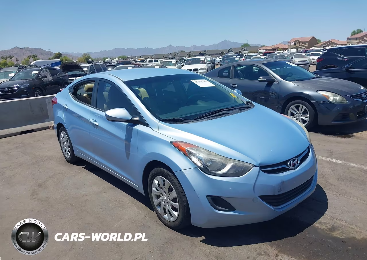 2013 Hyundai Elantra Gls VIN:KMHDH4AE6DU540796 - 6