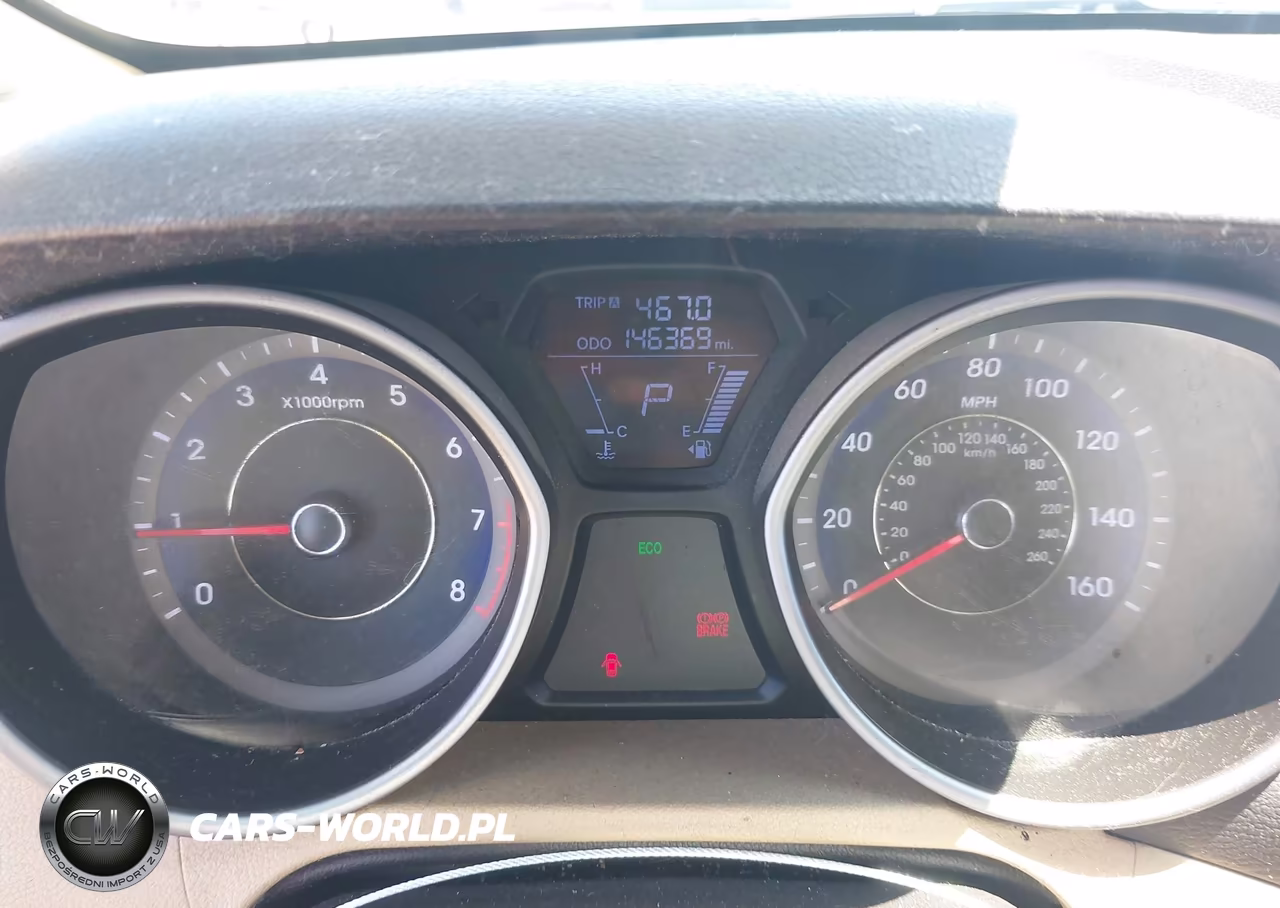 2013 Hyundai Elantra Gls VIN:KMHDH4AE6DU540796 - 7