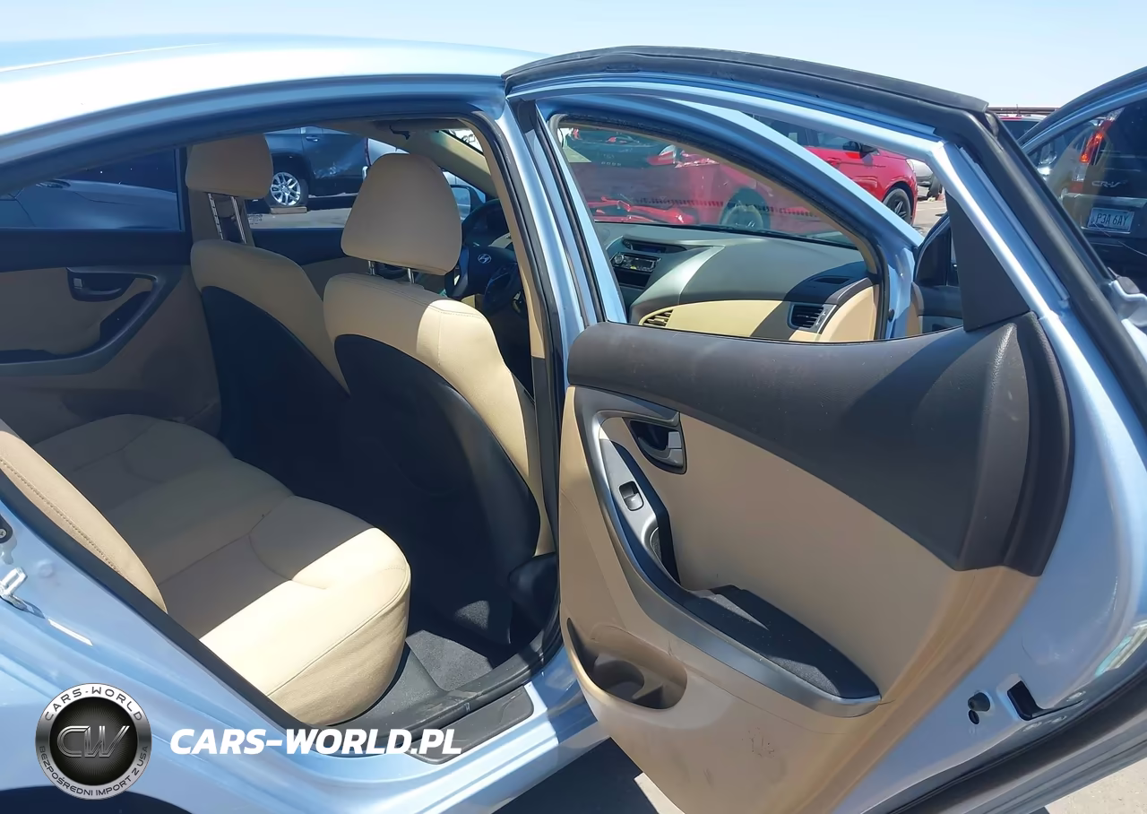 2013 Hyundai Elantra Gls VIN:KMHDH4AE6DU540796 - 8