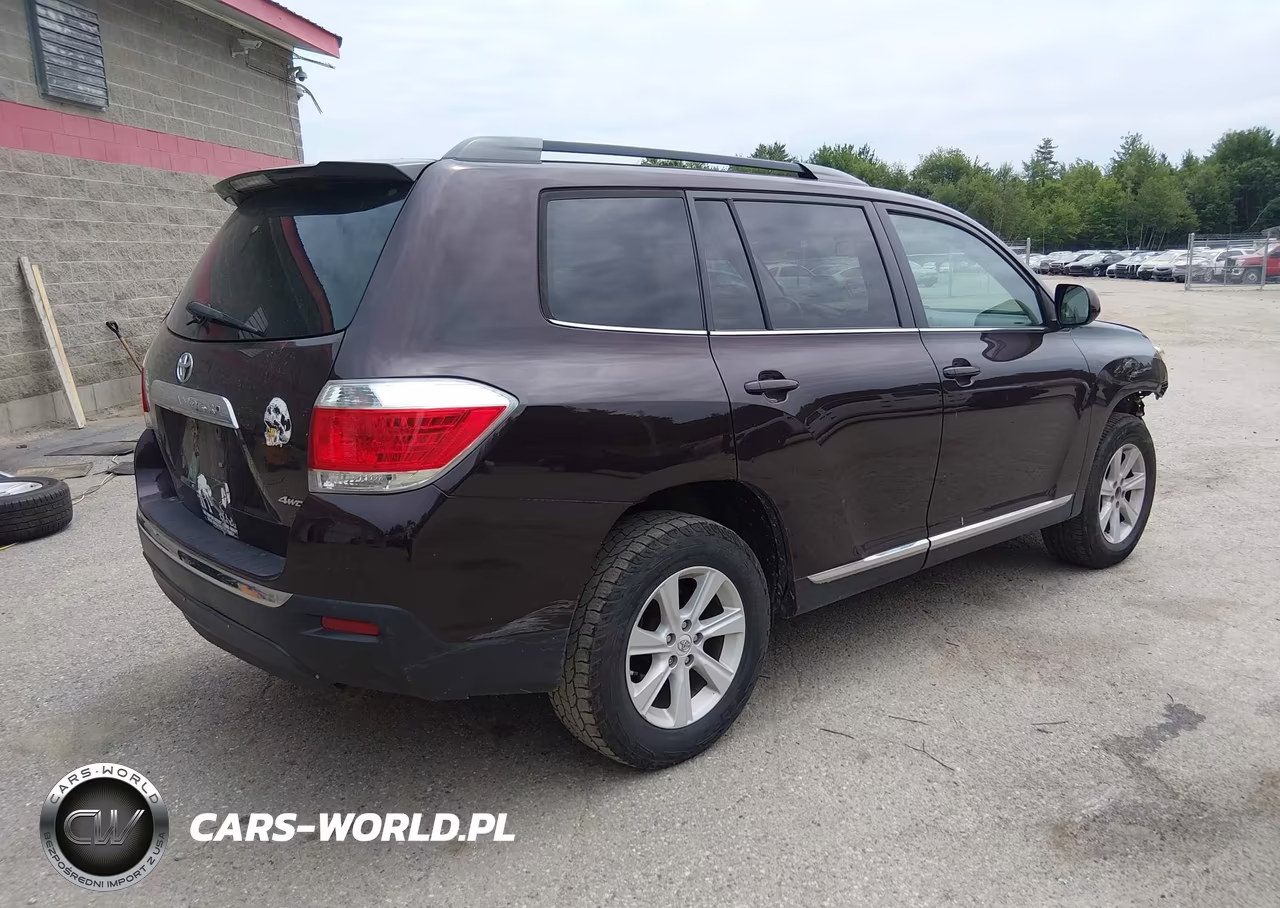 2012 Toyota Highlander Se V6 VIN:5TDBK3EH4CS170222 - 4