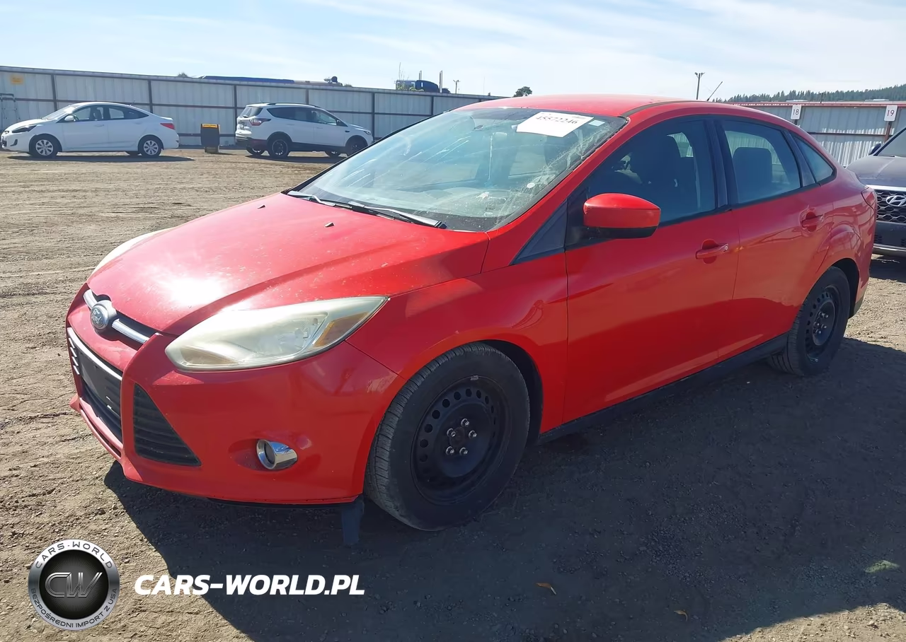 2012 Ford Focus Se VIN:1FAHP3F25CL163969 - 2