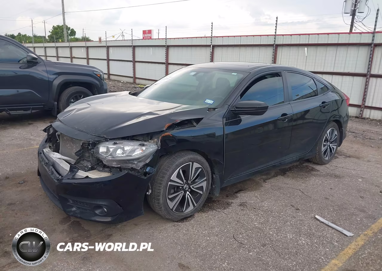 2018 Honda Civic Ex-L VIN:JHMFC1F79JX029709 - 2