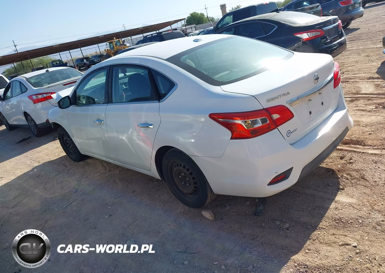 2017 Nissan Sentra Sv VIN:3N1AB7AP6HL670382 - 3