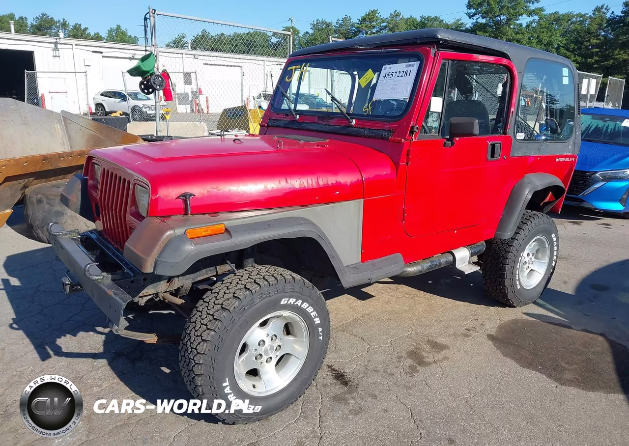 1993 Jeep Wrangler - Yj S VIN:1J4FY19P3PP221399 - 2