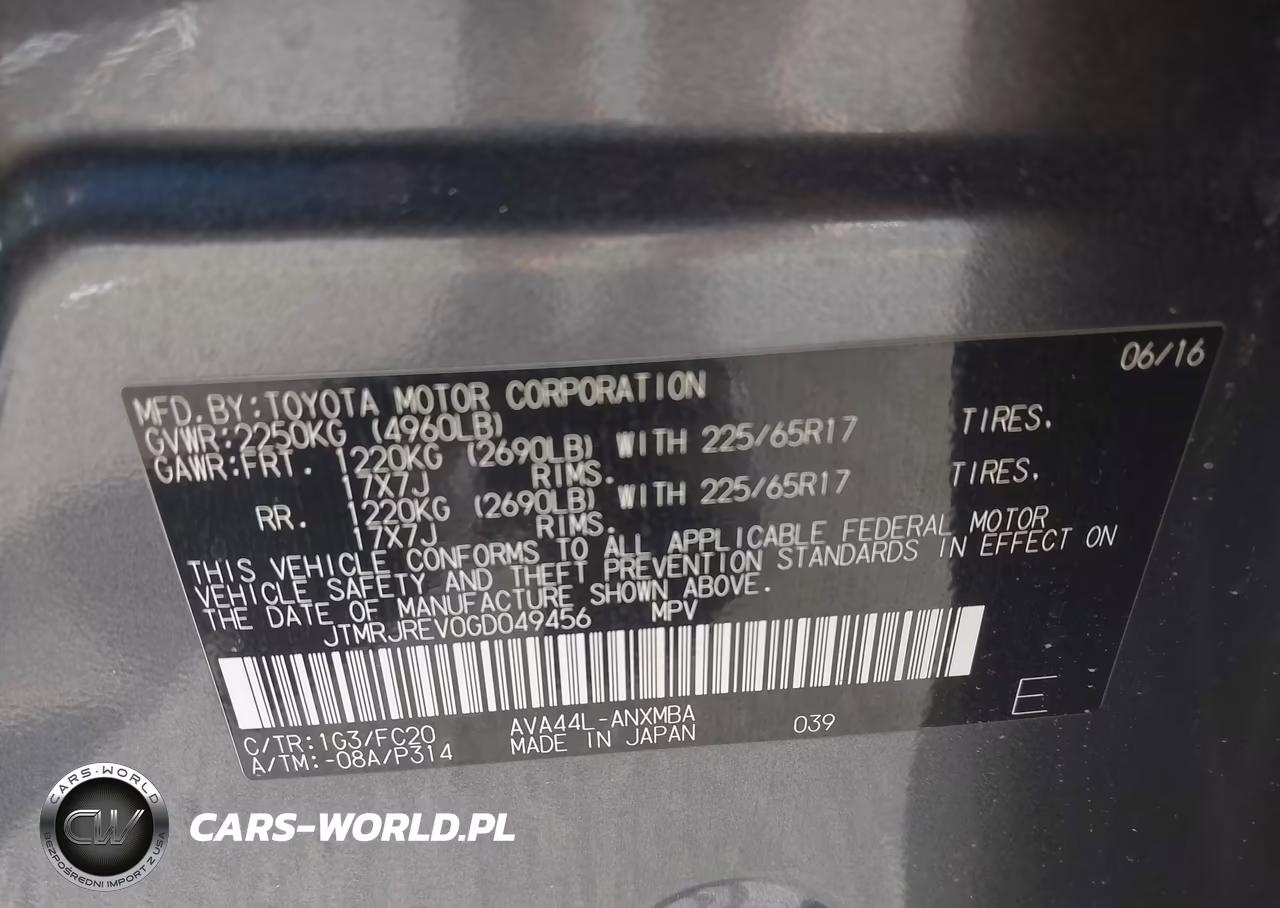 2016 Toyota Rav4 Hybrid Xle VIN:JTMRJREV0GD049456 - 9