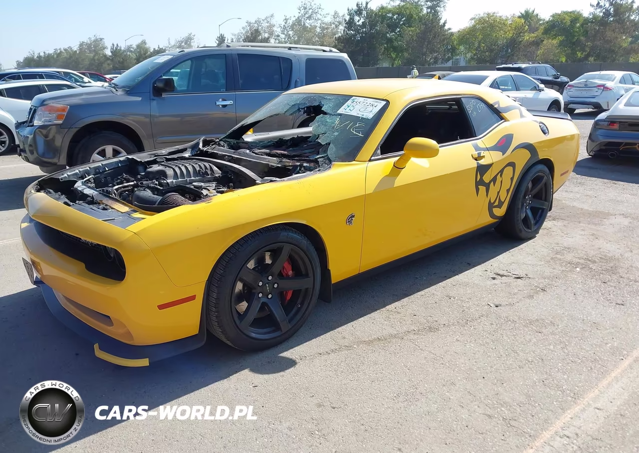 2017 Dodge Challenger Srt Hellcat VIN:2C3CDZC9XHH597797 - 2