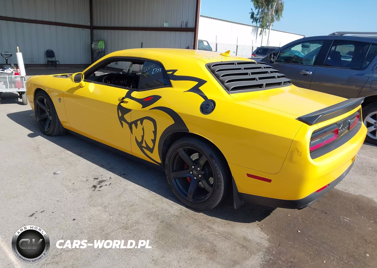 2017 Dodge Challenger Srt Hellcat VIN:2C3CDZC9XHH597797 - 3