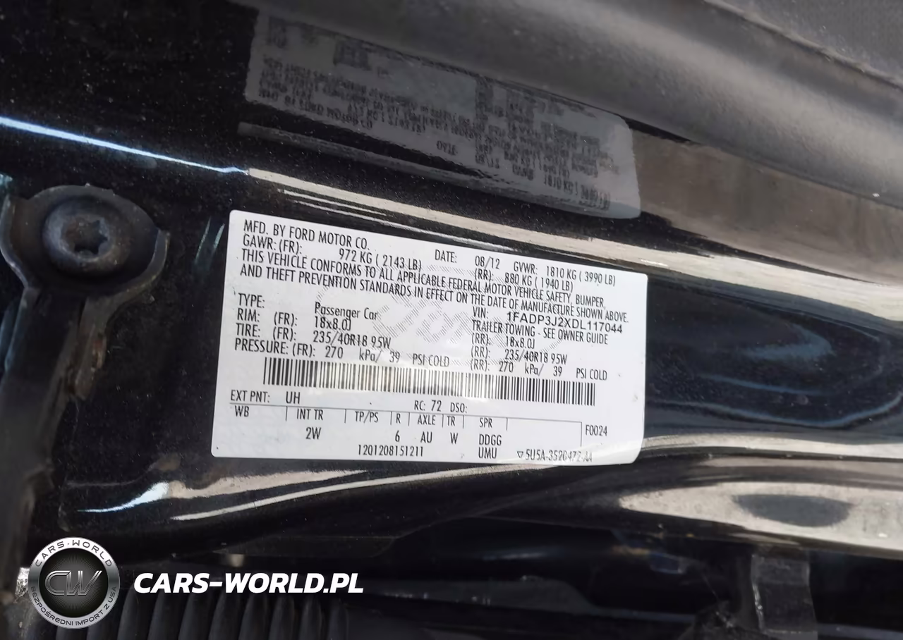 2013 Ford Focus Titanium VIN:1FADP3J2XDL117044 - 9