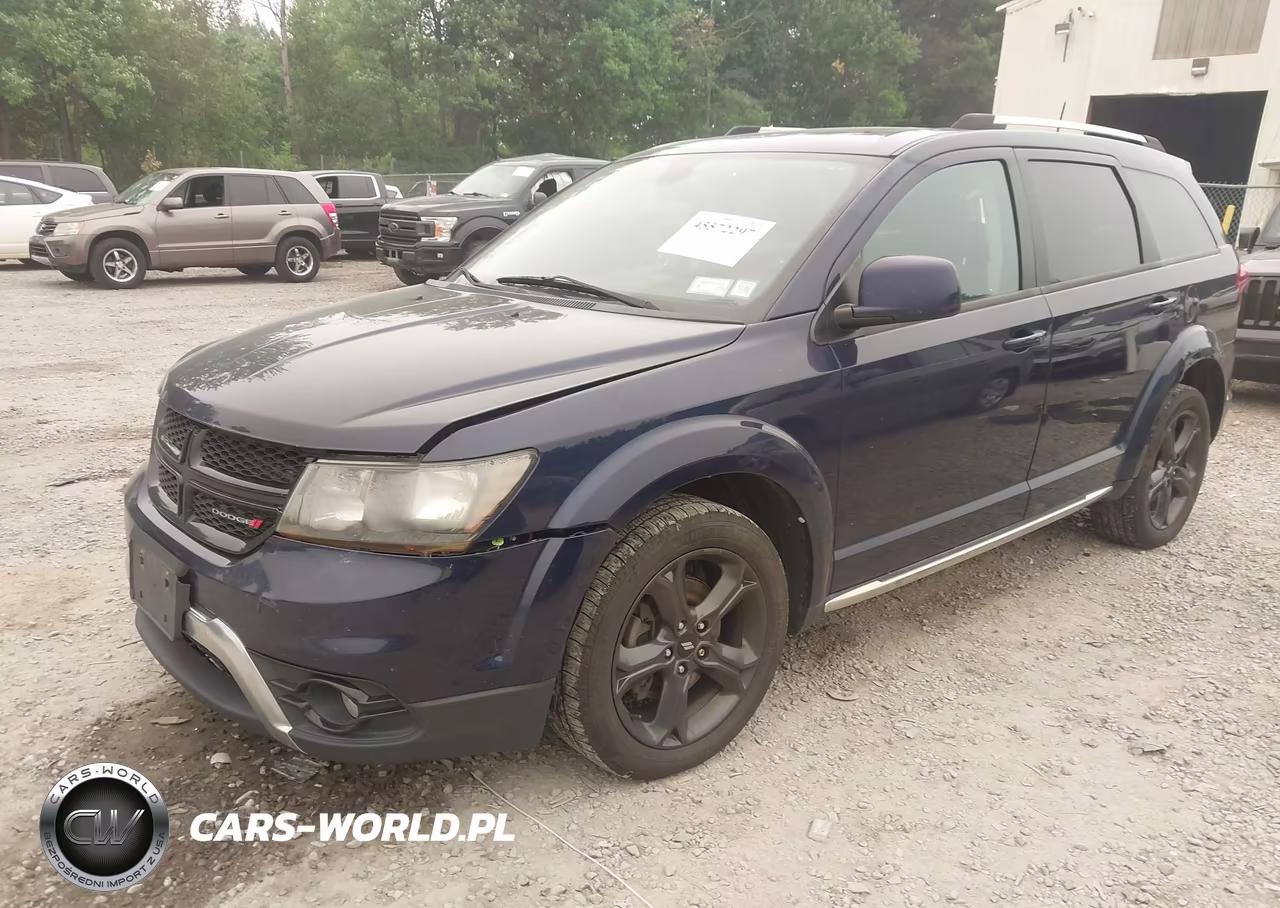2018 Dodge Journey Crossroad Awd VIN:3C4PDDGG9JT499222 - 2