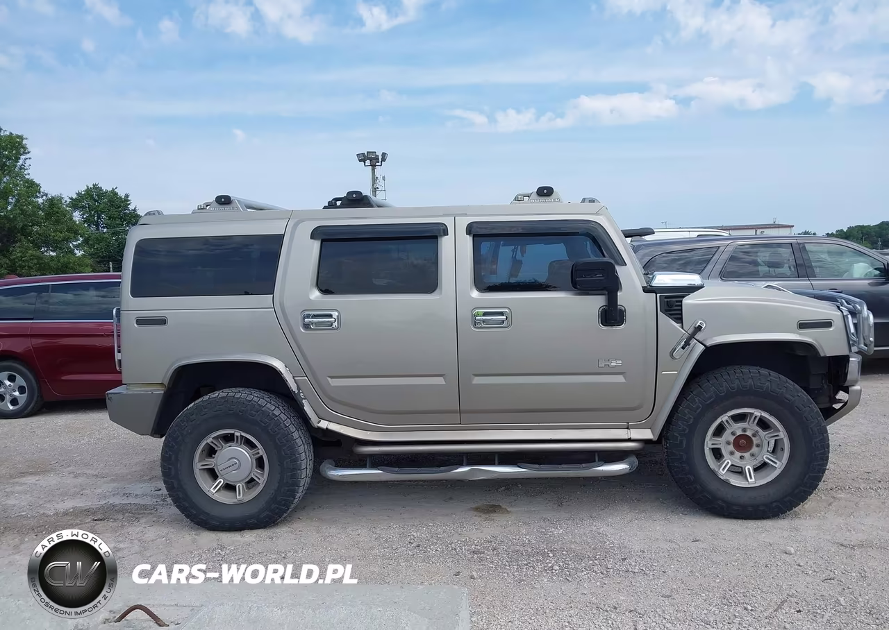 2004 Hummer H2 VIN:5GRGN23U94H122713 - 13