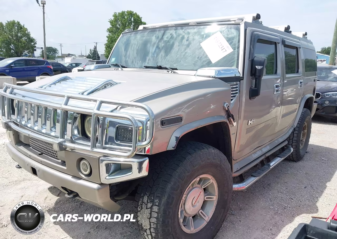 2004 Hummer H2 VIN:5GRGN23U94H122713 - 2