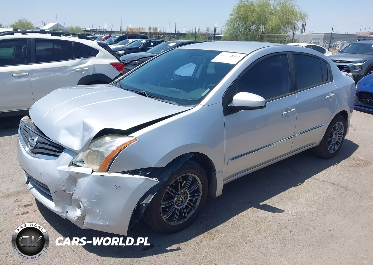 2012 Nissan Sentra 2.0 S VIN:3N1AB6AP9CL671092 - 2