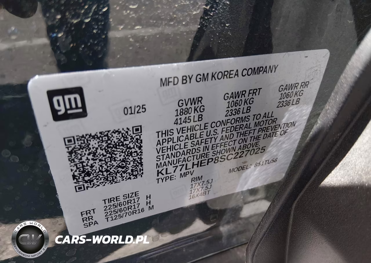 2025 Chevrolet Trax Fwd Lt VIN:KL77LHEP8SC227025 - 9
