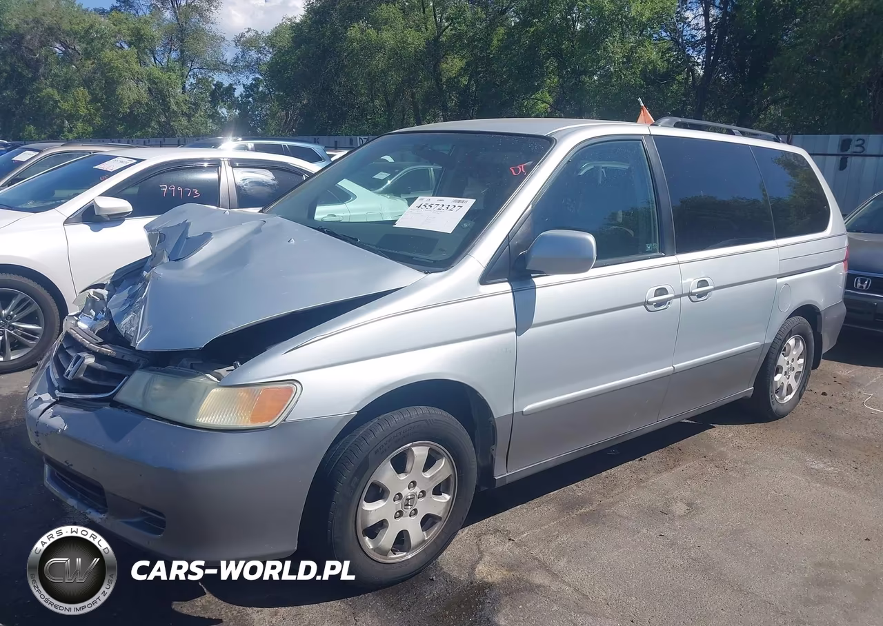 2004 Honda Odyssey Ex VIN:5FNRL186X4B031387 - 2