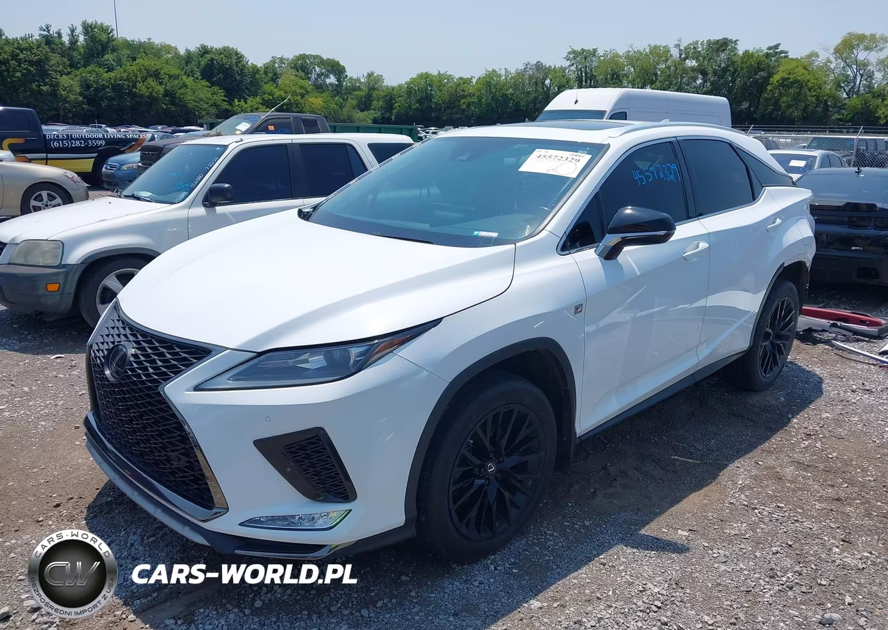 2022 Lexus Rx 350 F Sport Appearance VIN:2T2SZMDAXNC327961 - 2