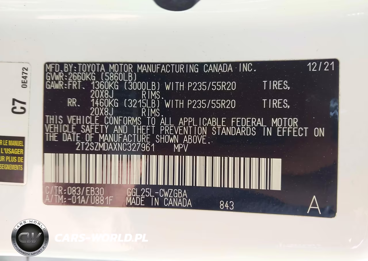 2022 Lexus Rx 350 F Sport Appearance VIN:2T2SZMDAXNC327961 - 9