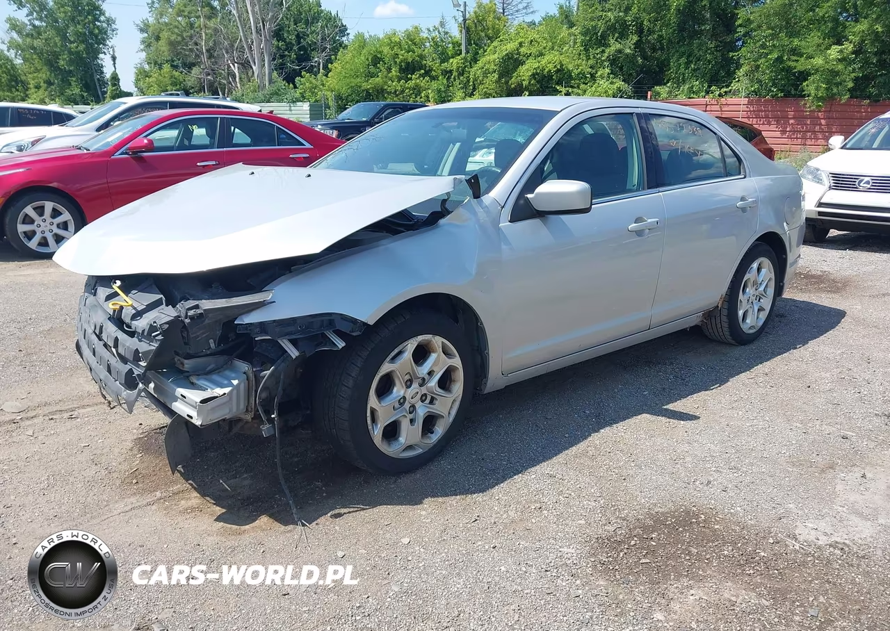 2010 Ford Fusion Se VIN:3FAHP0HA0AR136387 - 2