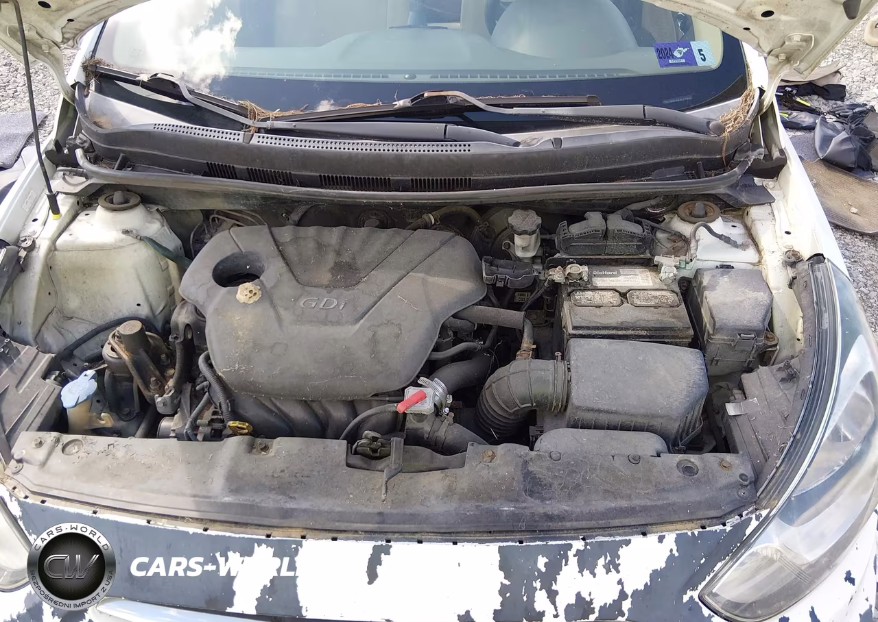 2012 Hyundai Accent Gls VIN:KMHCU4AE4CU173645 - 10