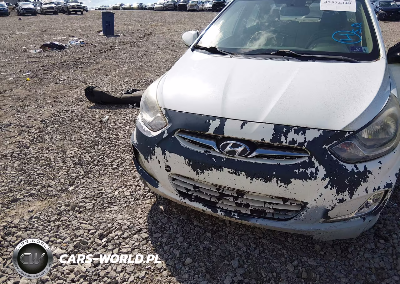 2012 Hyundai Accent Gls VIN:KMHCU4AE4CU173645 - 6
