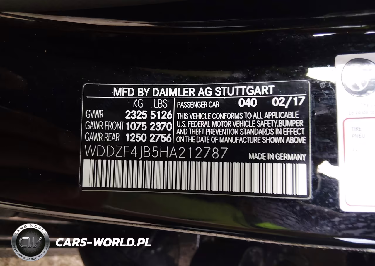 2017 Mercedes-Benz E 300 VIN:WDDZF4JB5HA212787 - 9
