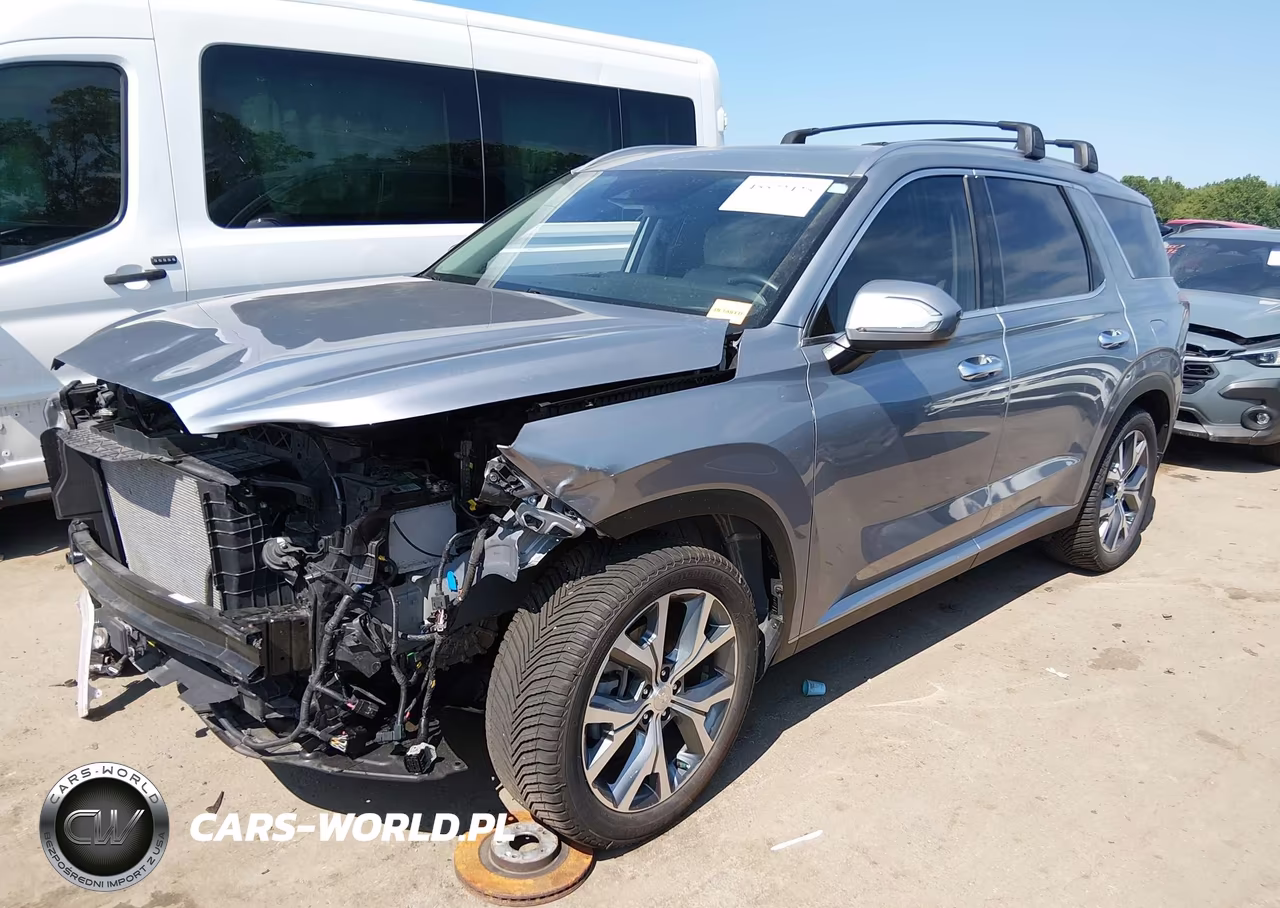 2021 Hyundai Palisade Sel VIN:KM8R3DHE8MU176682 - 2