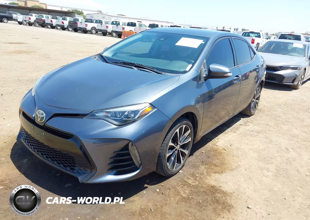 2018 Toyota Corolla Se VIN:5YFBURHEXJP849724 - 2